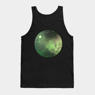 Galaxy Circle (Green) Tank Top